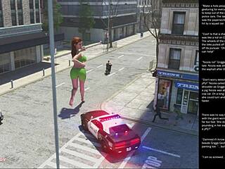 Big Apple Small Gesture Episode 9 In 3D Cartoon