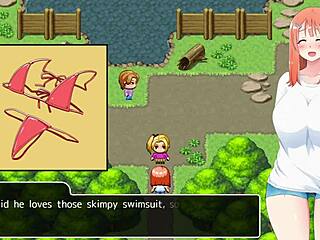 Getting A Red Bikini From Another Girl In Rural Exhibitionist Part 2