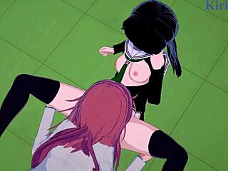 Marika and Chiaki, wanna see intense futanari lesbian action?