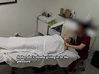 rita white milf got pounded at massage