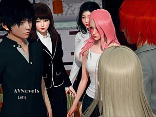 Exploring Wild Desires in Anime Hentai Game Scene.