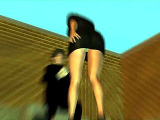 Yuna-sensei visits home and gets bound in this hentai