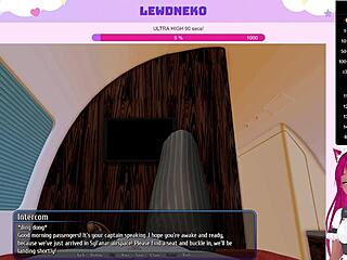 Vtuber LewdNeko plays steamy Harem Hotel game.