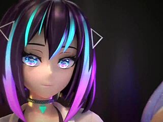 Ever seen Cosmic Faith's hentai dildo play in wild 3D VRChat?