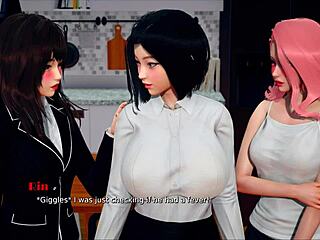 Exploring Wild Desires in Anime Hentai Game Scene.