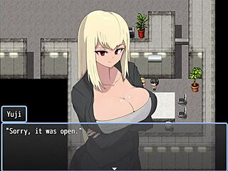 दोस्त, निम्फो विलेज में पब्लिक जांघों पर कमिंग!