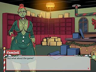 i was surprised the boss has a huge cock in this hentai game