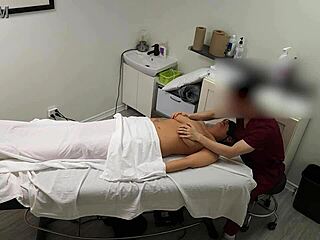 rita white milf got pounded at massage