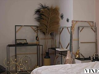 Vixen duo Eve Sweet and Agatha Vega share a cock post-heist! 🔥