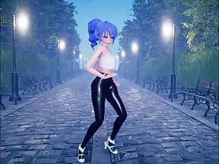 Cute Anime Girl Dances Seductively Before Getting Fucked Hard - Part 3