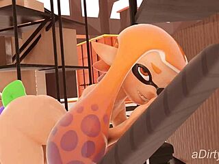 squid party adirtysquid cartoon