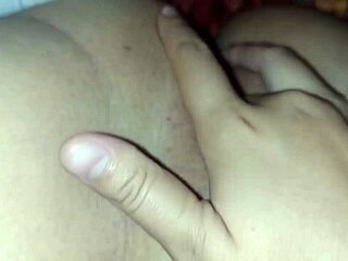 Latina Amateur Moaning Loud While Fingering Wet Pussy