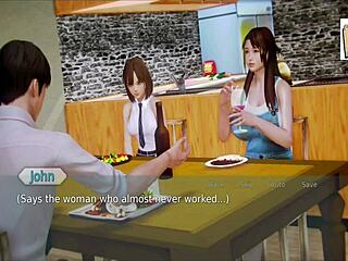 in academy 23, these hentai students are getting fucked hard in class by teachers