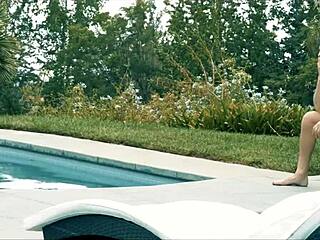 jillian jansen cools off with seth’s cock in pool