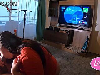 Se La Chupo Mientras Gana En El Fornite