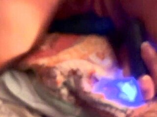 Face down, spread open for intense throbbing orgasm