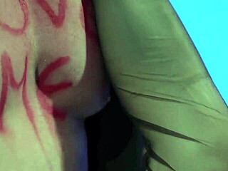 Christy White says, 'Stretch my tight pussy with your monster cock, James Duval.'