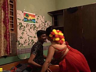 इंडियन देवर भाभी ने दिवाली सेक्स में रंच ग्राउंड पर जोर से ठोका