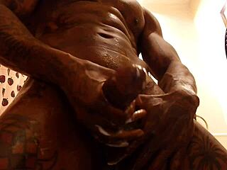 Hallelujah Johnson ka 9th BBC cumshot compilation drop