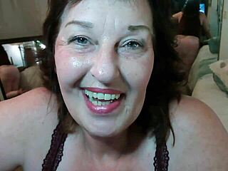 Dawnskye1962 watches Timmie jerk off with encouraging words