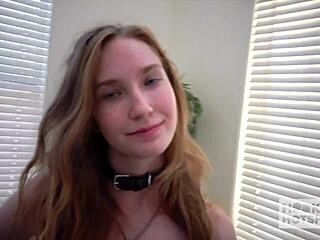 ब्लॉन्ड हॉटी क्लेयर रूस रफ फेस फकिंग सहन कर रही है