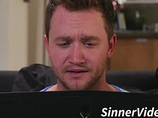 Stepmom Helps Stepson With Big Cock!