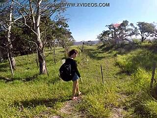 Joy Cardozo Stops On The Roadside For A Hot Fuck With Her Boy