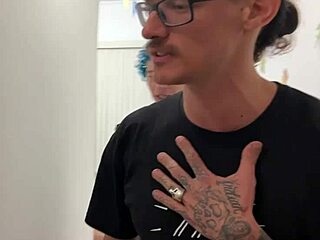 my boyfriend's friend filled me up, and he watched.