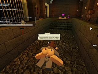 यो, ये वाइल्ड रॉब्लॉक्स पॉर्न चेक करो रफ अस शेकिंग के साथ!