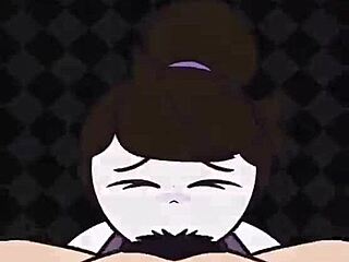 jaiden handles big cocks in group blowjob