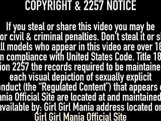 Makayla cox enjoys eating alix lovell's sweet treat