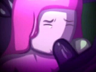Princess Bubblegum Titty Fucks Big Cock To Orgasm With Cumshot
