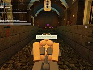 यो, ये वाइल्ड रॉब्लॉक्स पॉर्न चेक करो रफ अस शेकिंग के साथ!