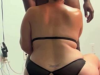 Does this white milf satisfy her black boss's big cock?