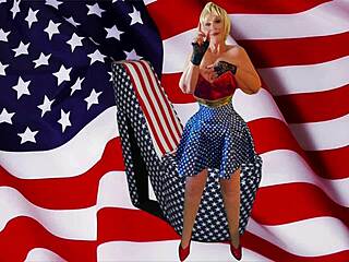 Granny's Fourth of July Dildo and Lick Fest