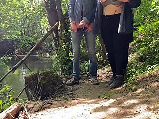 Mature mother-in-law gives an incredible handjob with skill.