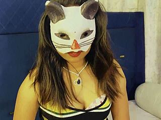 university girl gives blowjob to big cock in friend's house deepthroat homemade