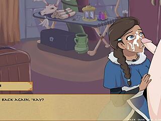 Smashing Hard in Four Elements Trainer Parody Game!