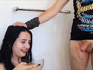 Submissive Slut Eva Brooks Rada Brewer Swallows Pee Deepthroat Facefuck Vomit Cum