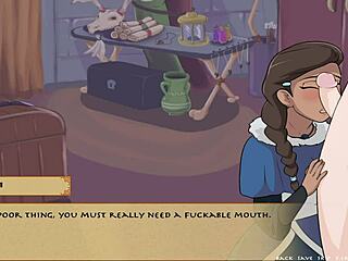 Smashing Hard in Four Elements Trainer Parody Game!