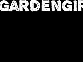 Sexy pornstar dirtygardengirl in black shirt self anal fisting & prolapse