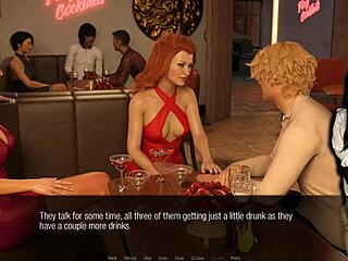 Jessica Oneil Shows Upskirt in Office Stockings