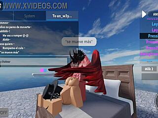 slamming hard with a hooker in roblox, no strings attached.