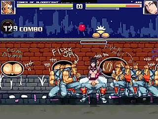 Hentai mugen juri street fighter gangbang