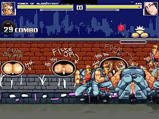 Hentai mugen juri street fighter gangbang