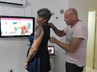 Damn! She pulls it from my ass to finish deep in my throat.