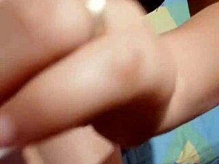 Suggestive Latina neighbor takes cash for creamy homemade fun