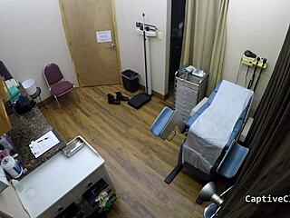 Lainey Makes A Rash Decision In The Hospital, Spreading Her Ass In Latex Gloves For Humiliation Fetish.