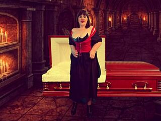 granny vampyra gets fingered and licked to orgasm