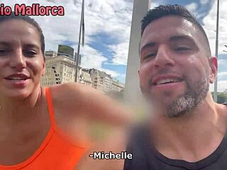 Wow, Argentinian fitness babe Michelle gets picked up fast!